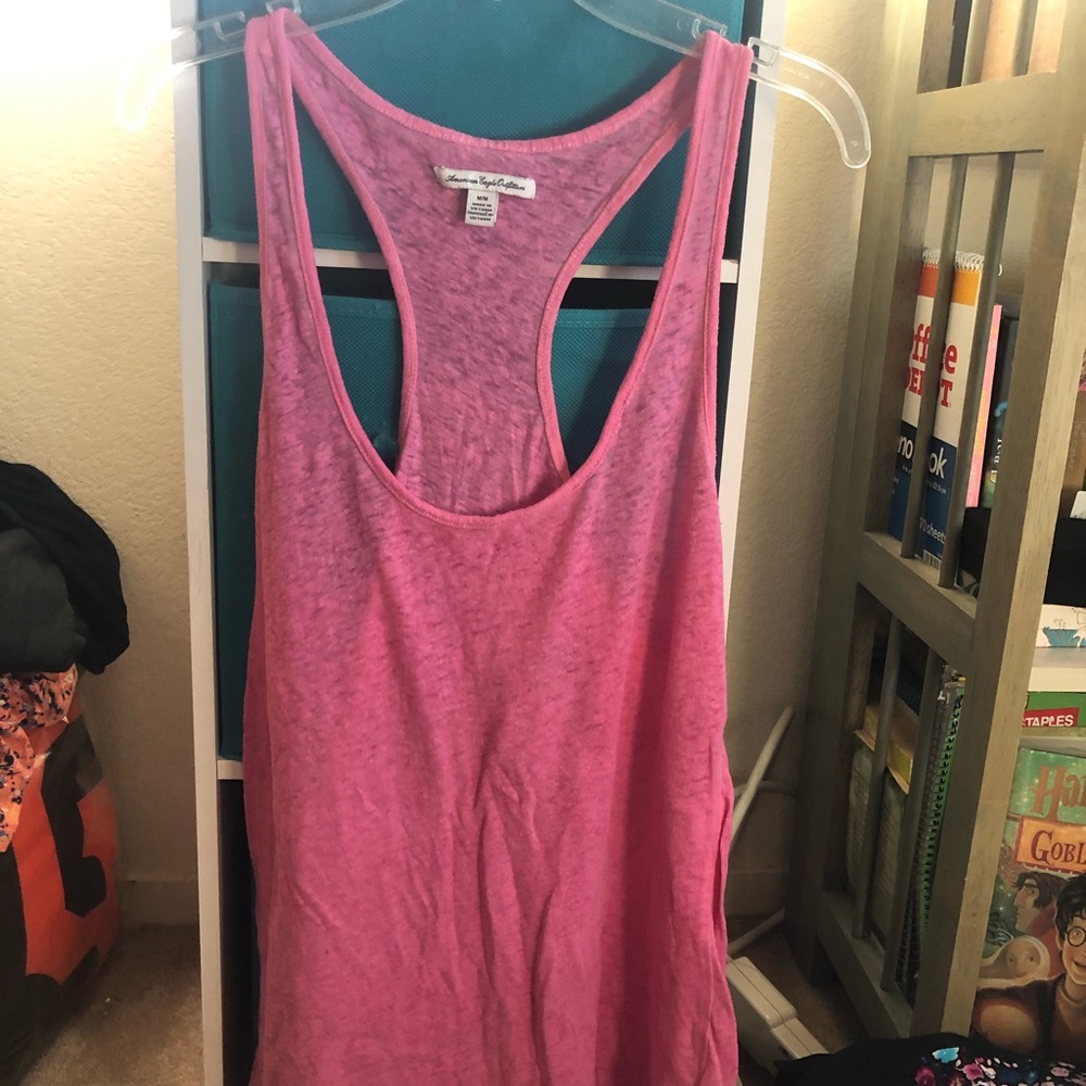 American Eagle pink tank top